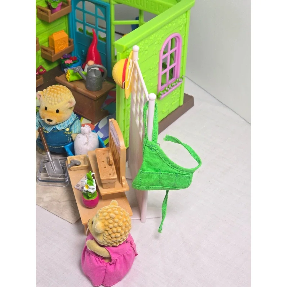 Li'l Woodzeez-Li'l Petals Flower Shop Playset Accessories Critters Sheeps Set